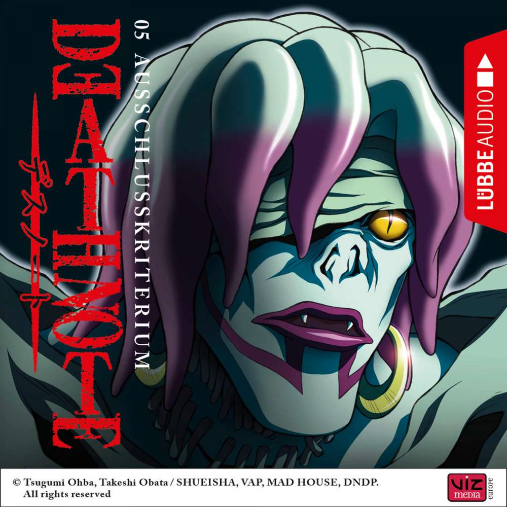 Cover von Death Note - Folge 5 - Ausschlusskriterium