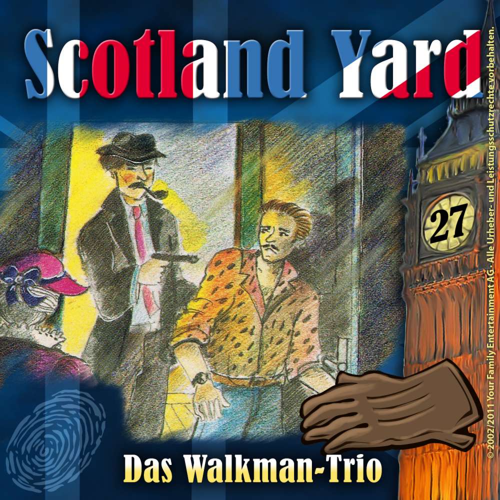 Cover von Scotland Yard - Folge 27 - Das Walkman-Trio