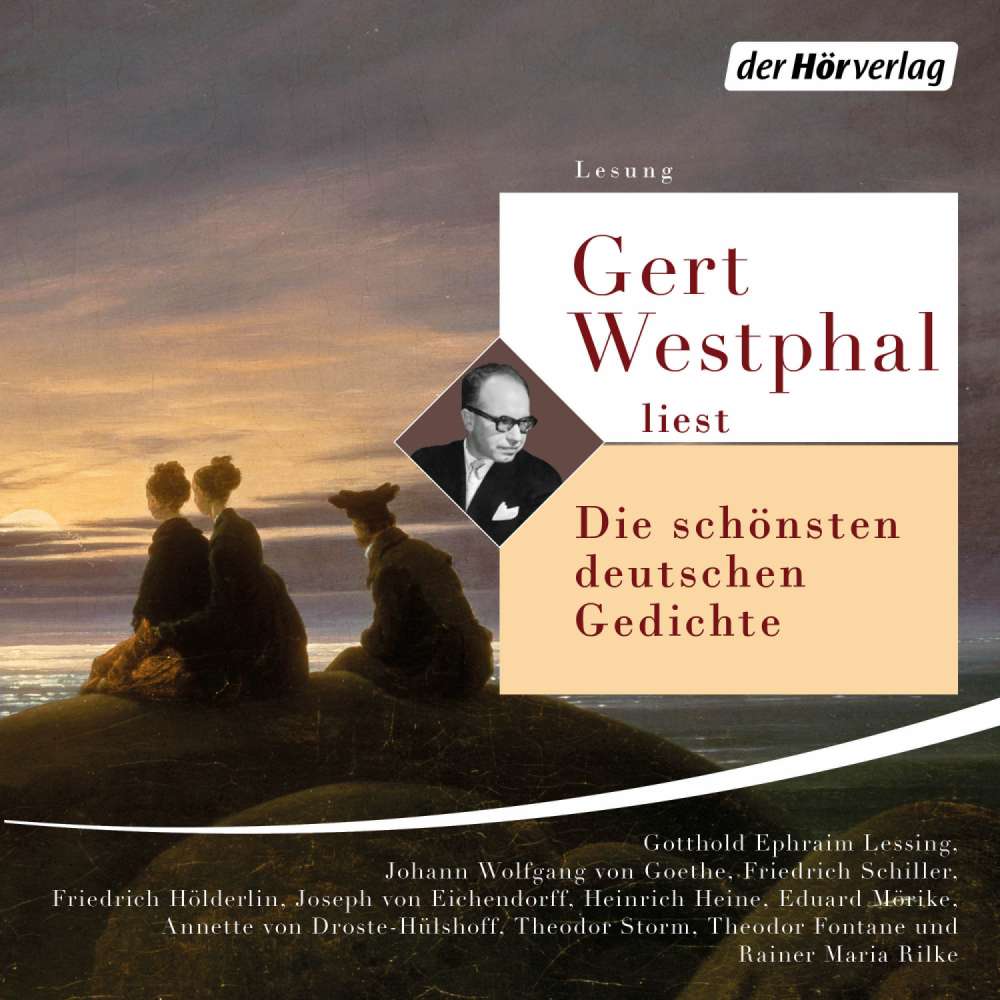 Cover von Gotthold Ephraim Lessing - Gert Westphal liest: Die schönsten deutschen Gedichte