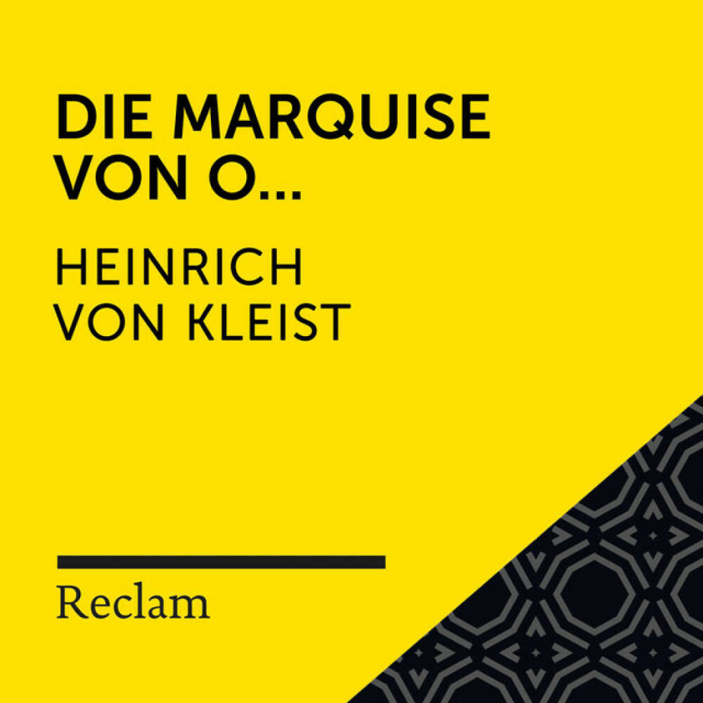 Cover von Reclam Hörbücher - Kleist: Die Marquise von O... (Reclam Hörbuch)