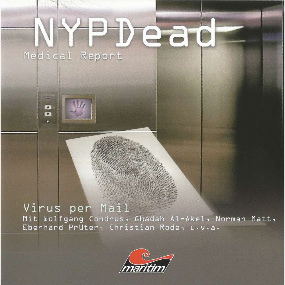 Cover von Andreas Masuth - NYPDead - Medical Report - Folge 4 - Virus per Mail
