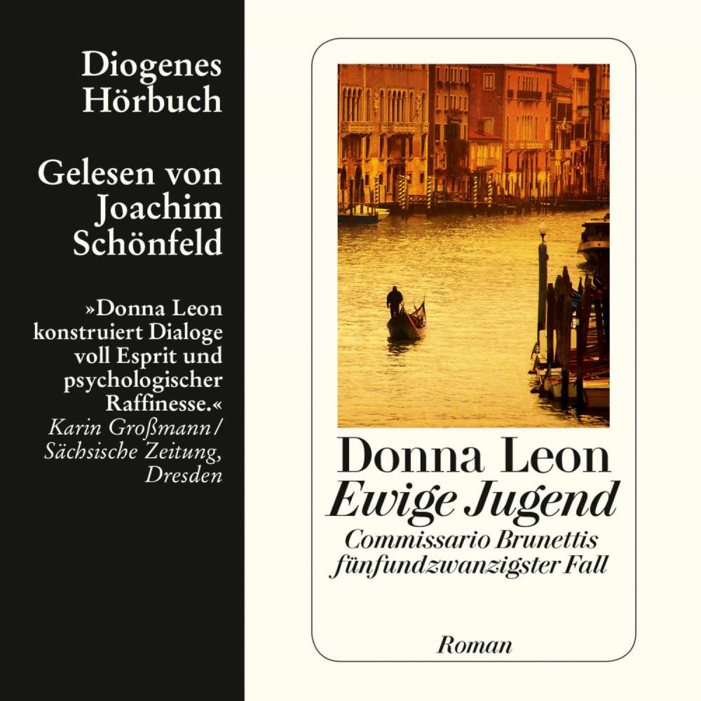 Cover von Donna Leon - Commissario Brunettis 25 - Ewige Jugend