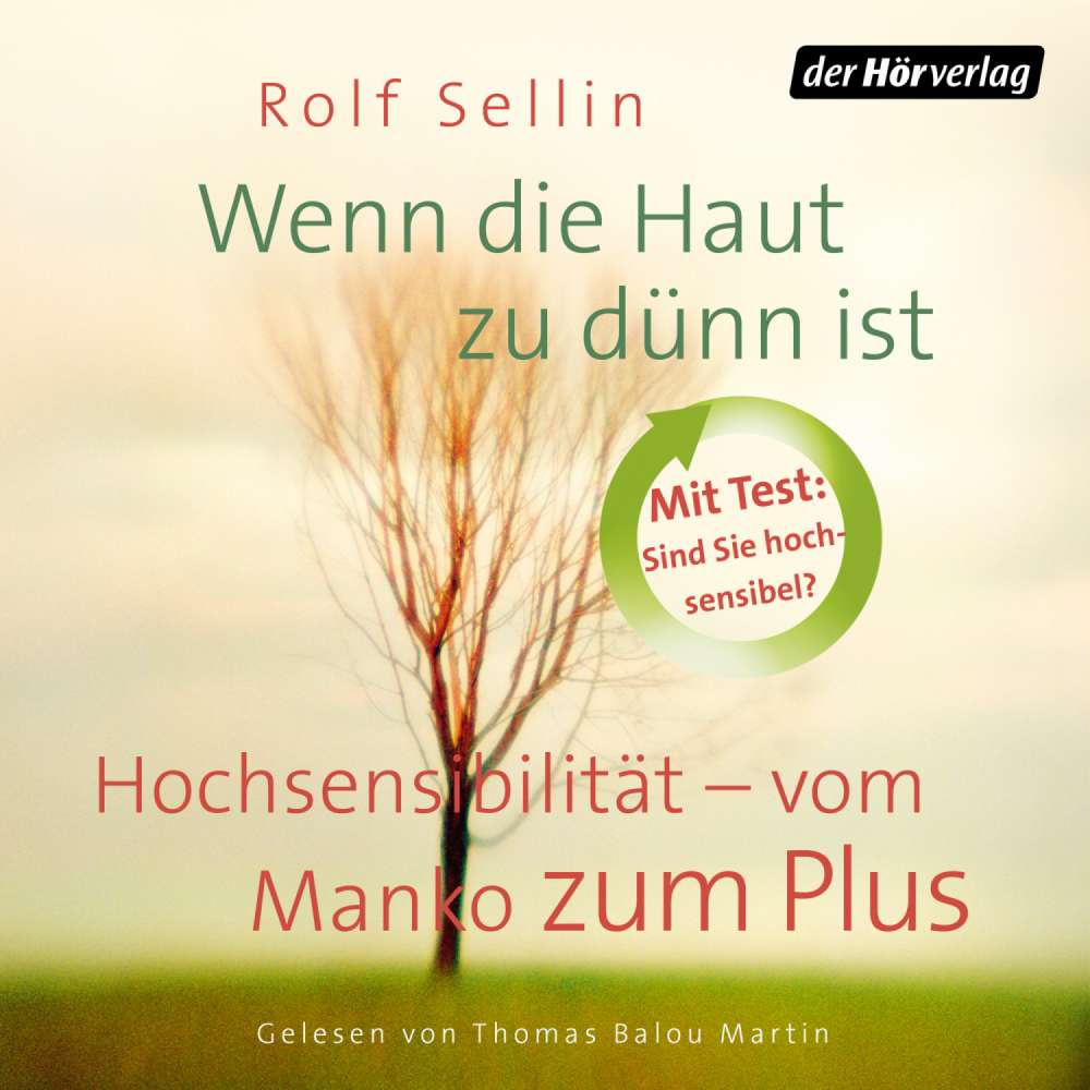 Cover von Rolf Sellin - Wenn die Haut zu dünn ist - Hochsensibilität - vom Manko zum Plus