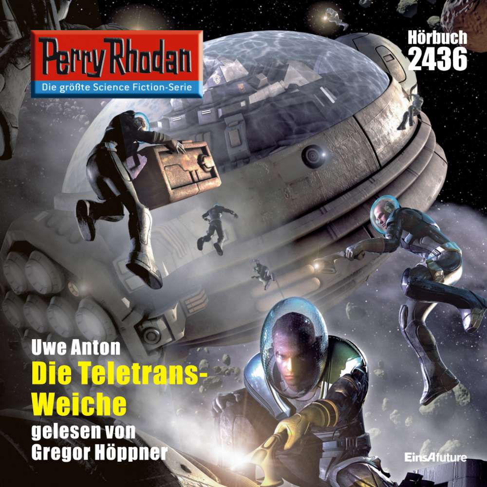 Cover von Uwe Anton - Perry Rhodan - Erstauflage 2436 - Die Teletrans-Weiche