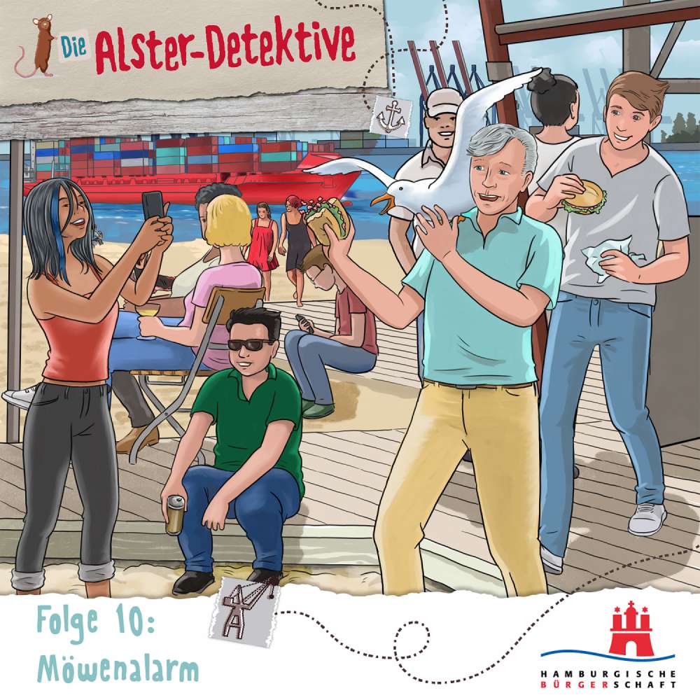 Cover von Die Alster-Detektive - Folge 10 - Möwenalarm