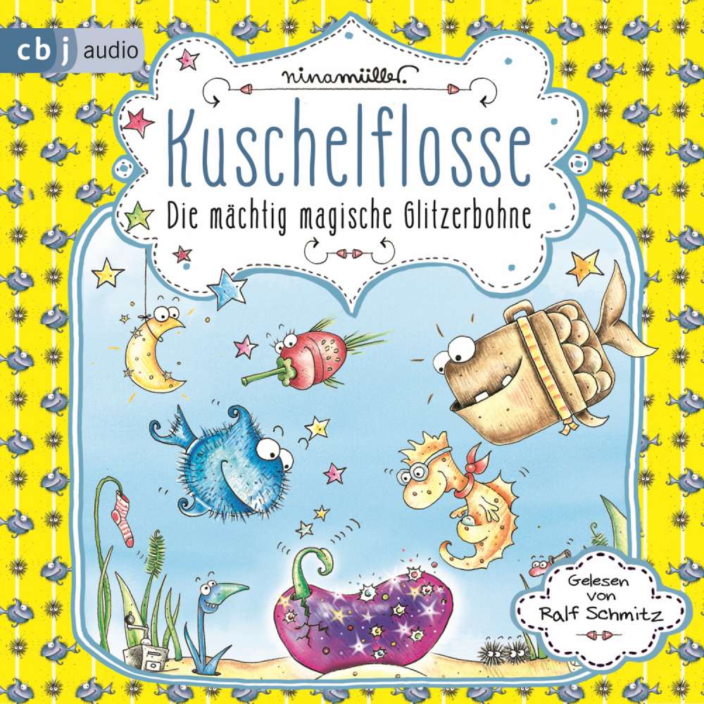 Cover von Nina Müller - Kuschelflosse 4 - Die mächtig magische Glitzerbohne