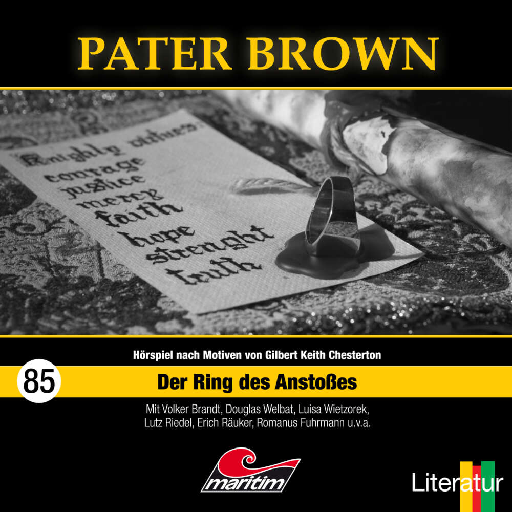 Cover von Pater Brown - Folge 85 - Der Ring des Anstoßes