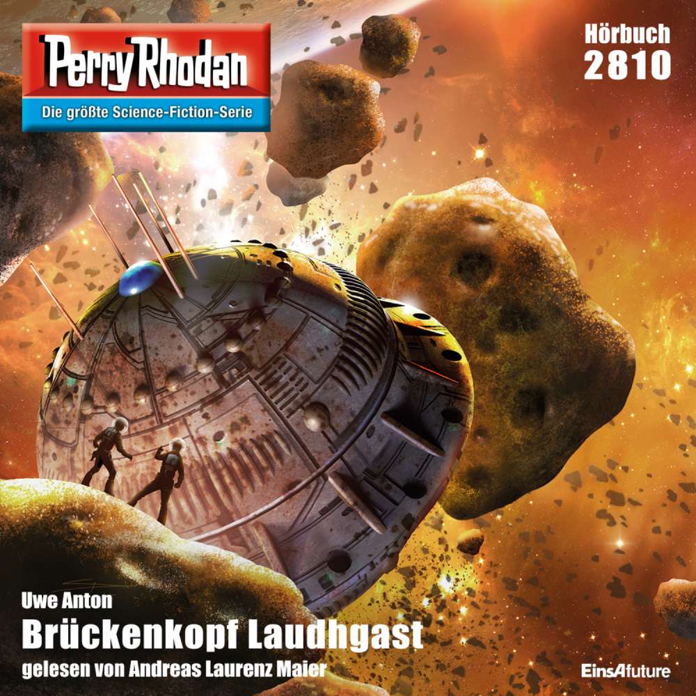 Cover von Uwe Anton - Perry Rhodan - Erstauflage 2810 - Brückenkopf Laudhgast