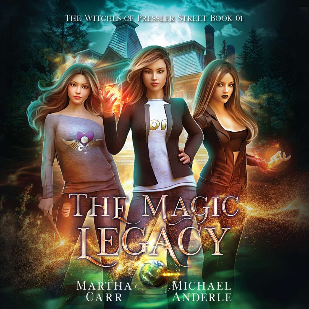 Cover von Martha Carr - Witches of Pressler Street - Book 1 - The Magic Legacy