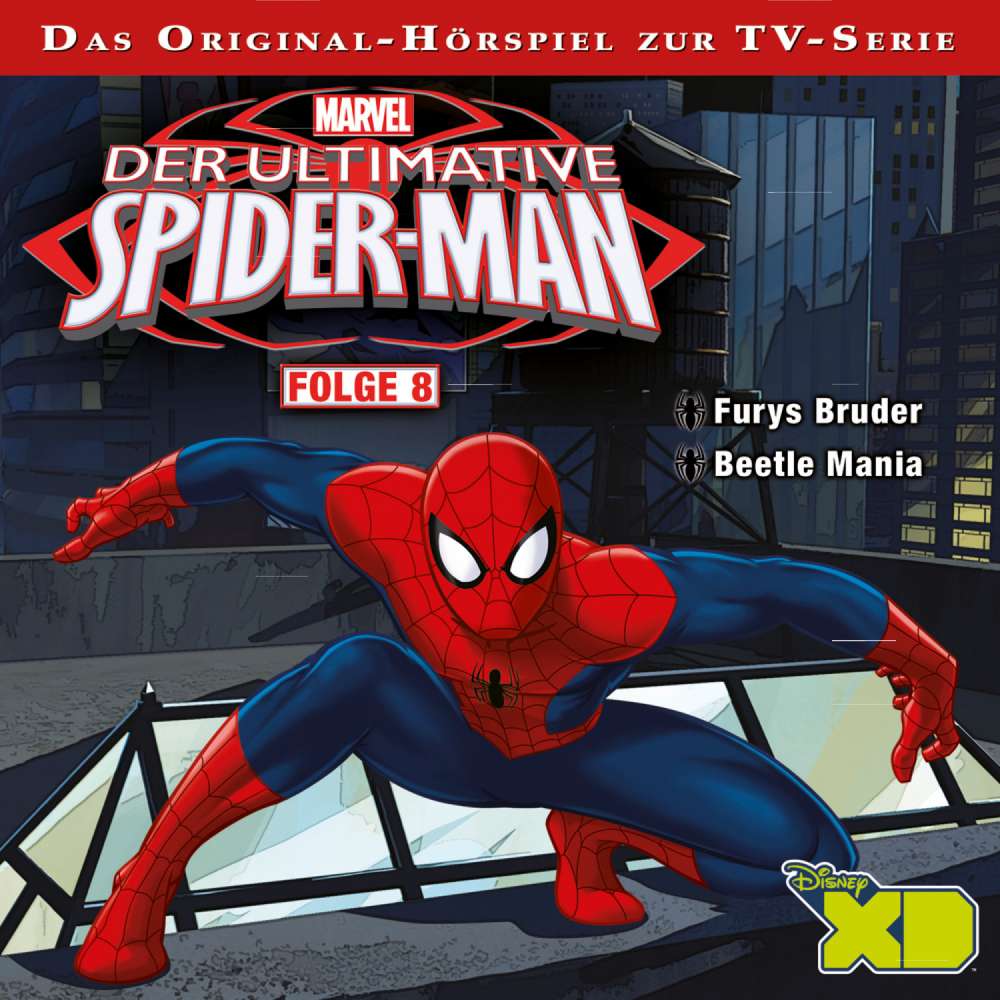 Cover von Der ultimative Spider-Man Hörspiel - Folge 8 - Furys Bruder / Beetle Mania