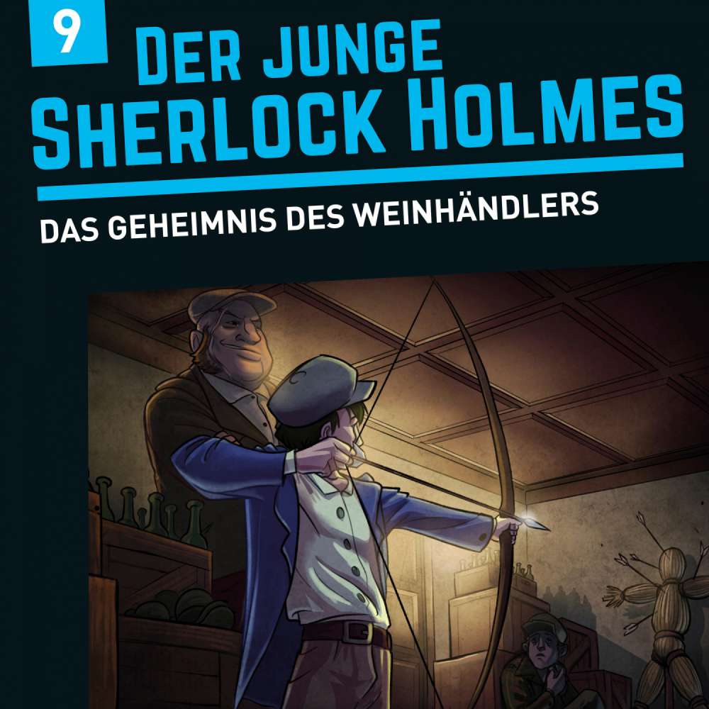 Cover von Der junge Sherlock Holmes -  Folge 9 - Das Geheimnis des Weinhändlers