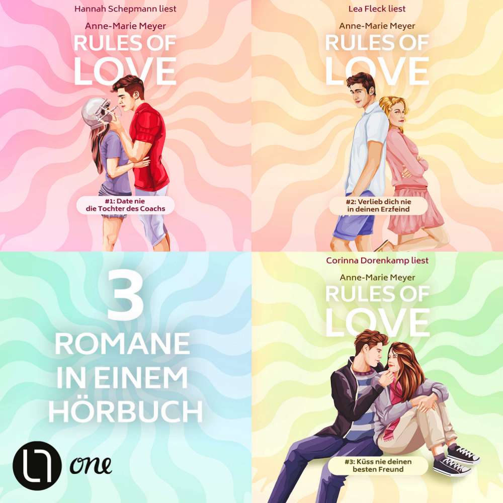 Cover von Rules of Love - Sammelband 1 - Teil 1-3