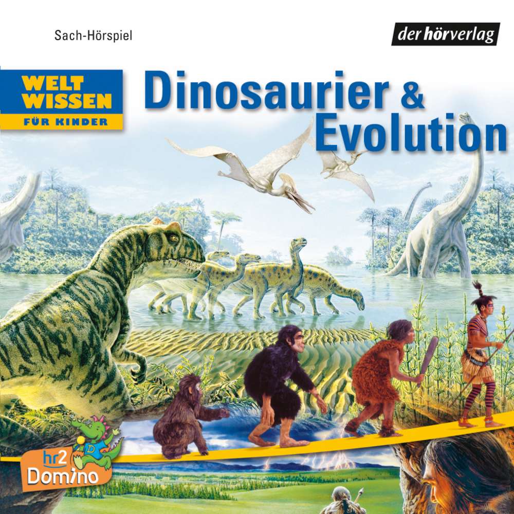 Cover von Stephan M. Hübner - Weltwissen für Kinder - Dinosaurier & Evolution