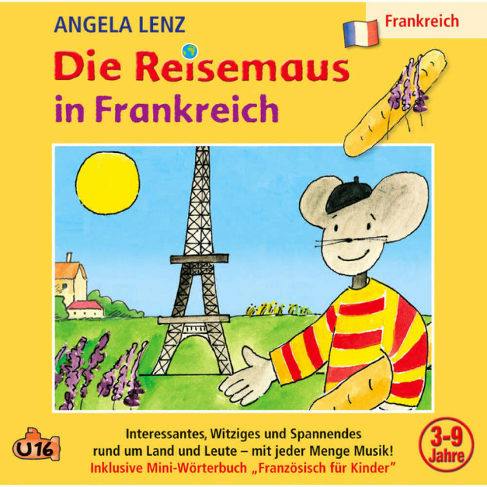 Cover von Angela Lenz - Die Reisemaus in Frankreich