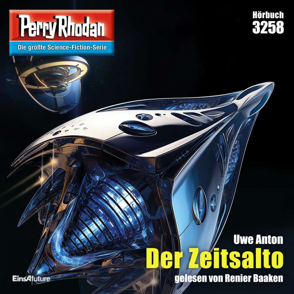 Cover von Uwe Anton - Perry Rhodan - Erstauflage 3258 - Der Zeitsalto