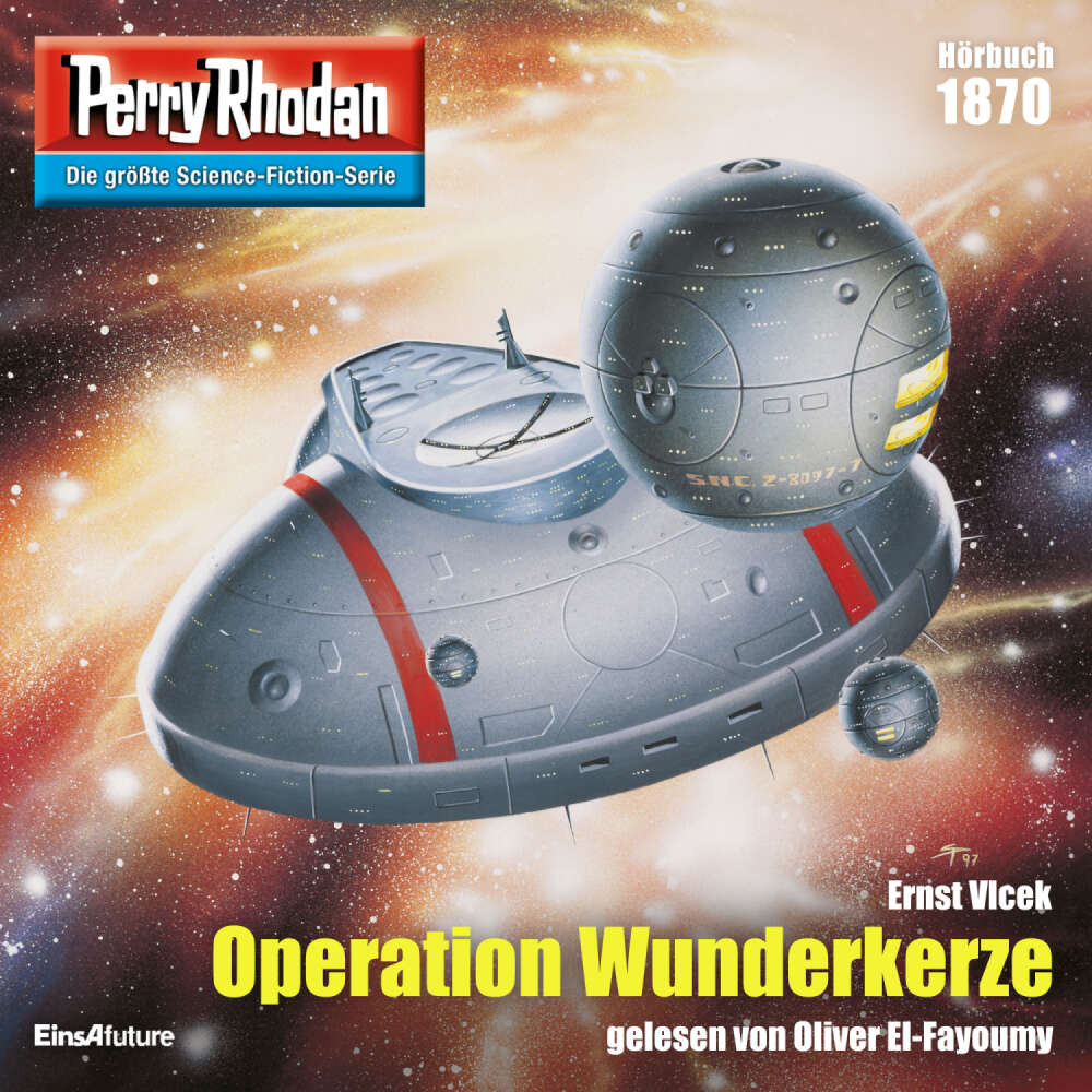 Cover von Ernst Vlcek - Perry Rhodan - Erstauflage 1870 - Operation Wunderkerze