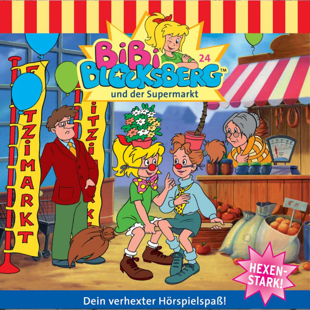 Cover von Bibi Blocksberg -  Folge 24 - Der Supermarkt