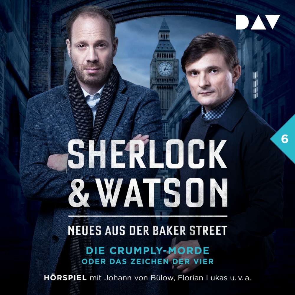 Cover von Sherlock & Watson - Neues aus der Baker Street - Folge 6 - Die Crumply-Morde oder Das Zeichen der Vier
