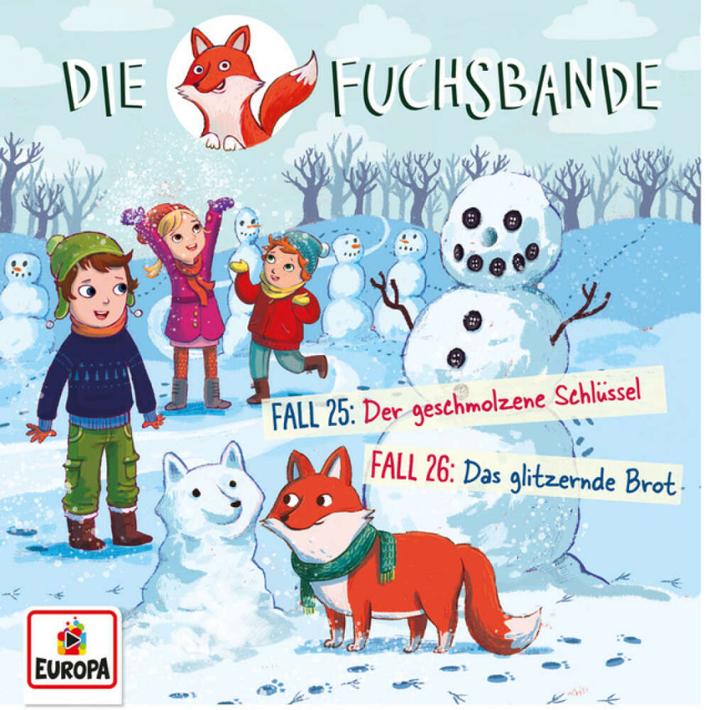 Cover von Die Fuchsbande - 013/Fall 25: Der geschmolzene Schlüssel / Fall 26: Das glitzernde Brot