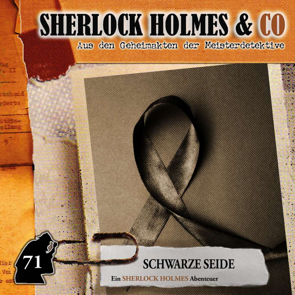 Cover von Sherlock Holmes & Co - Folge 71 - Schwarze Seide
