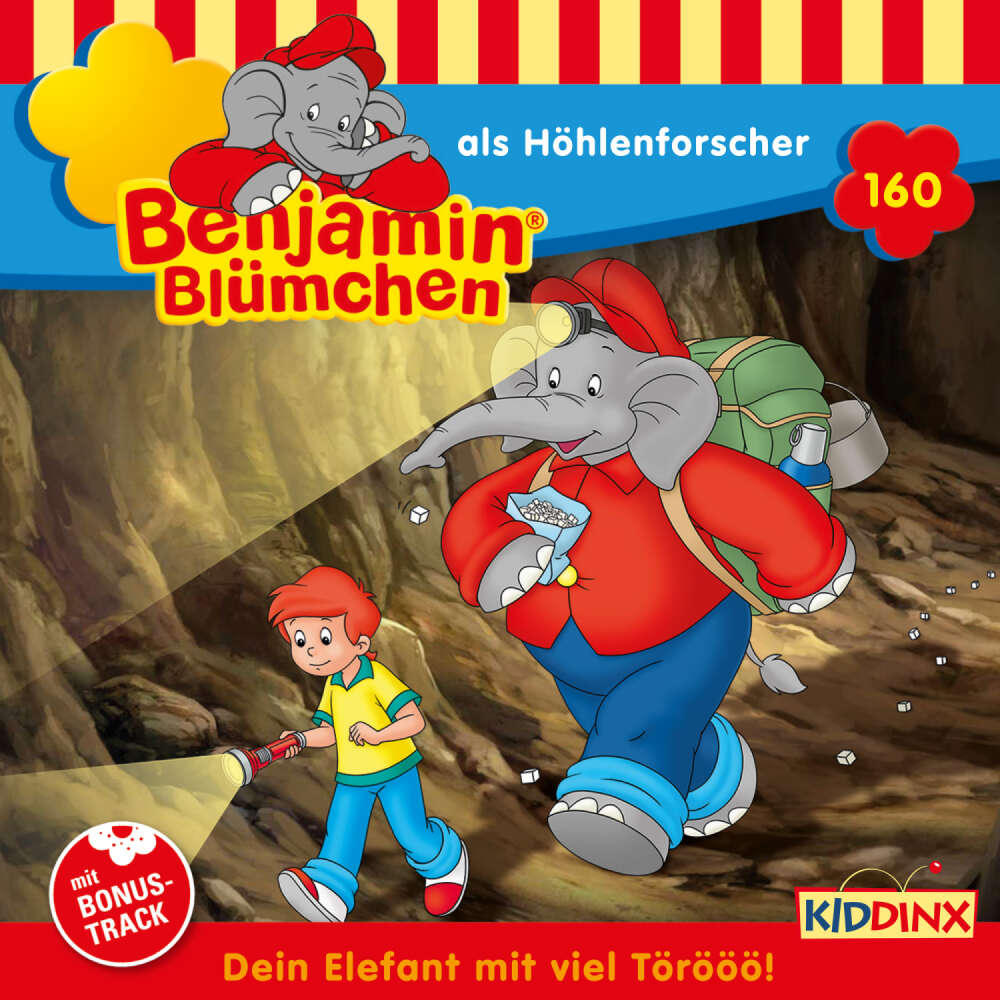 Cover von Benjamin Blümchen - Folge 160 - als Höhlenforscher