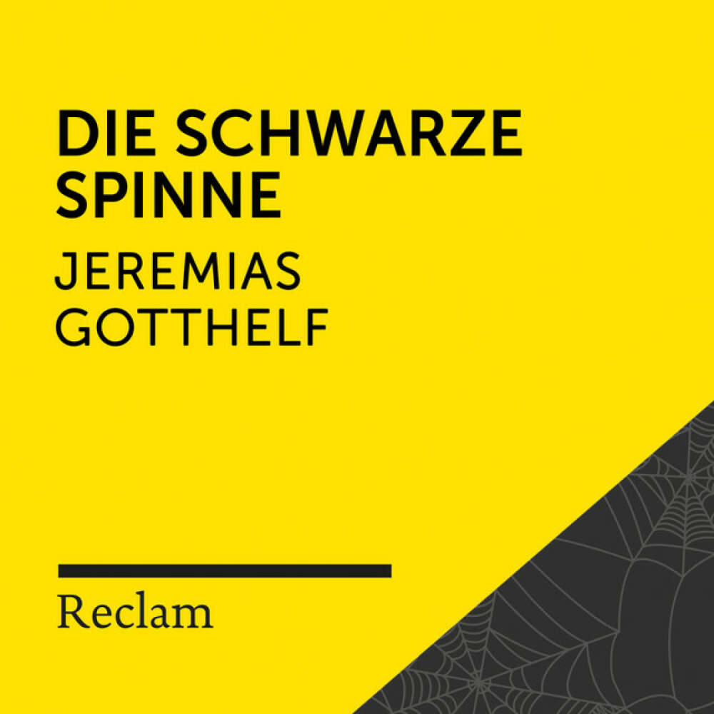 Cover von Reclam Hörbücher - Gotthelf: Die schwarze Spinne (Reclam Hörbuch)