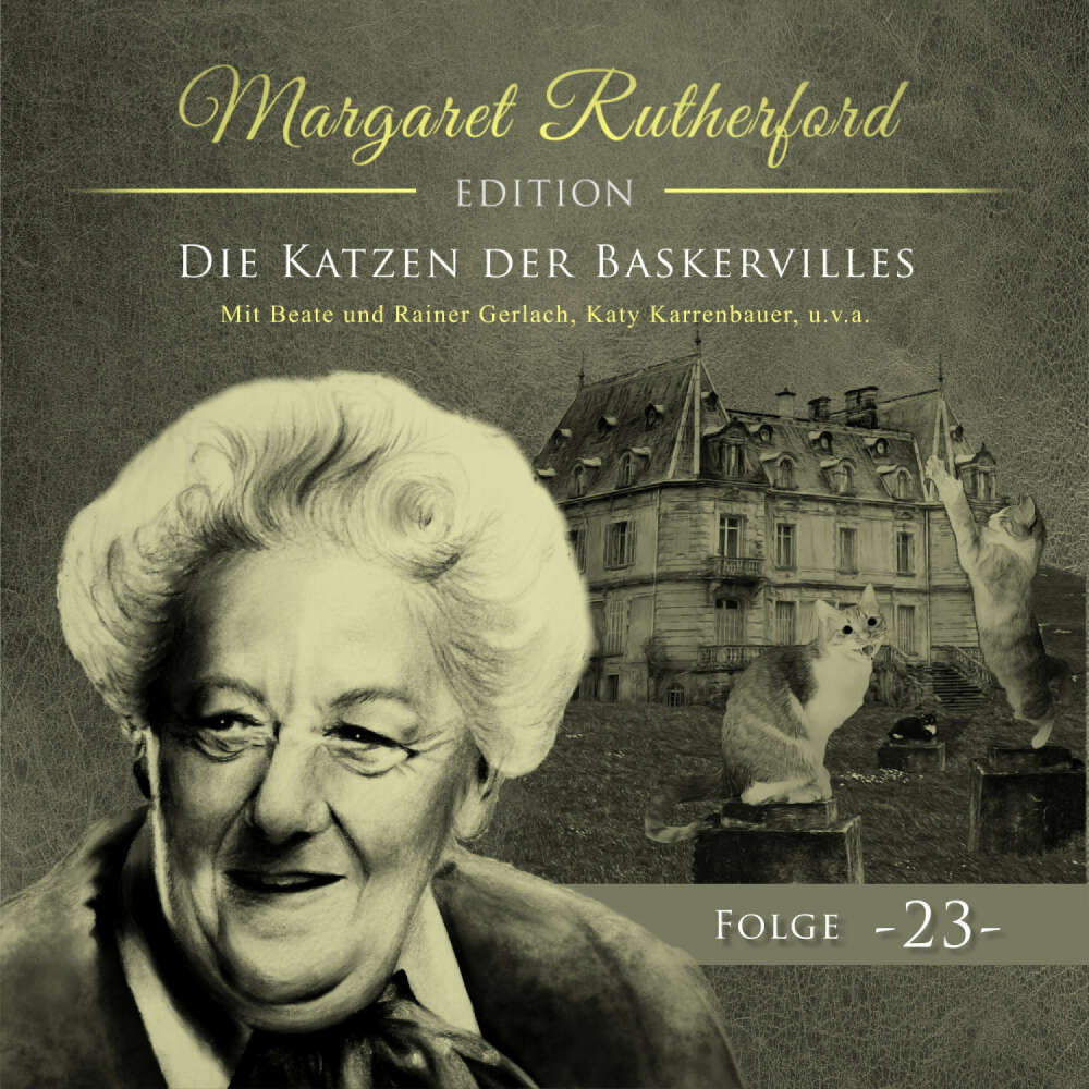 Cover von Margaret Rutherford - Folge 23 - Die Katzen der Baskervilles