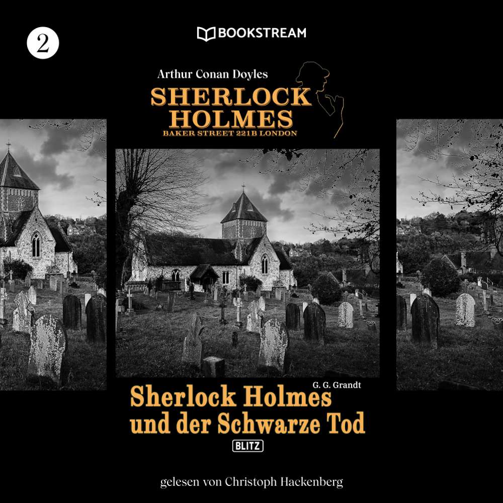 Cover von Sir Arthur Conan Doyle - Sherlock Holmes - Baker Street 221B London - Folge 2 - Sherlock Holmes und der Schwarze Tod