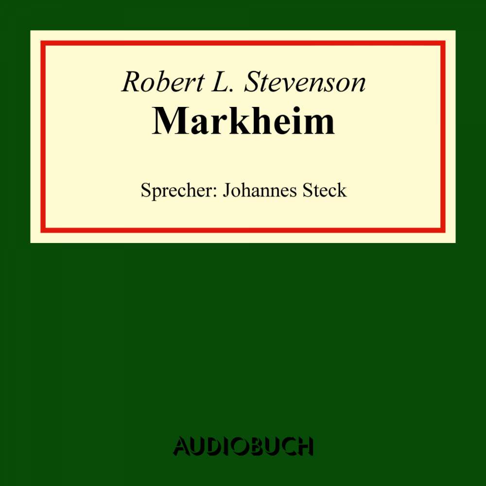 Cover von Robert Louis Stevenson - Markheim