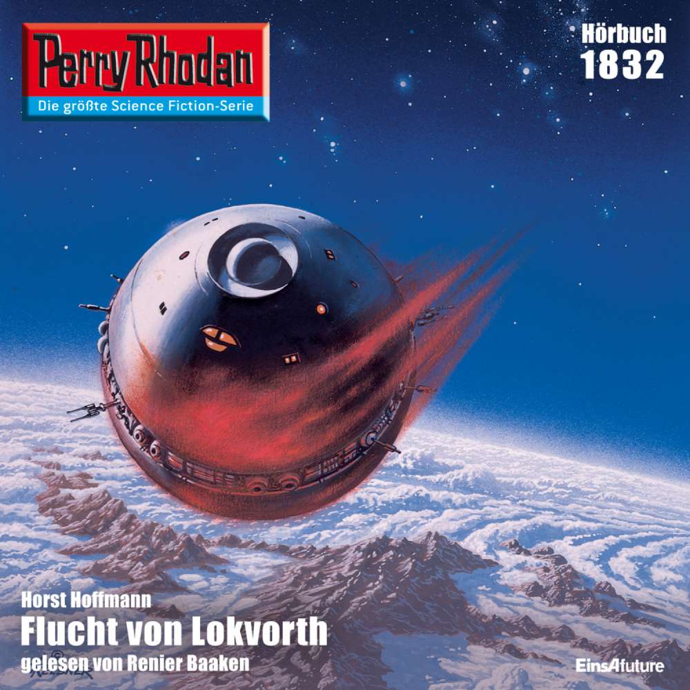 Cover von Horst Hoffmann - Perry Rhodan - Erstauflage 1832 - Flucht von Lokvorth
