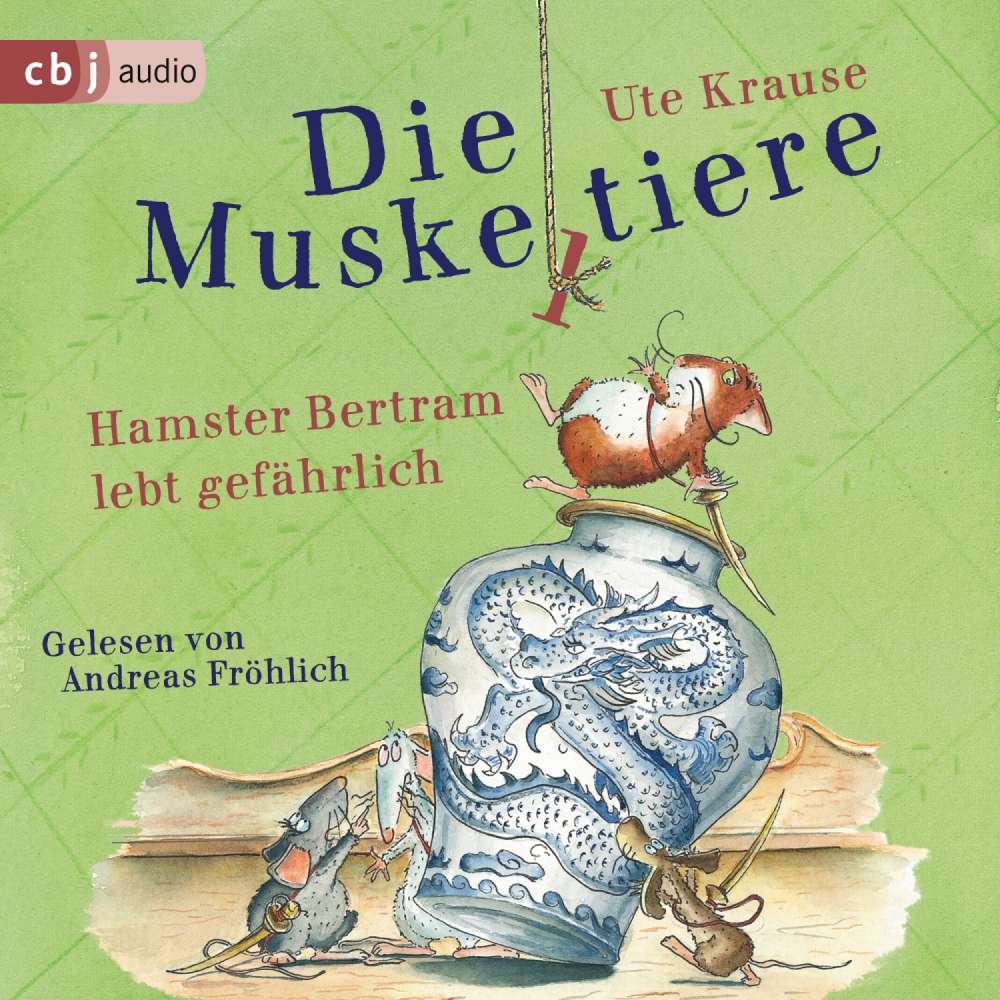 Cover von Ute Krause - Die Muskeltiere-Reihe 2 - Hamster Bertram lebt gefährlich