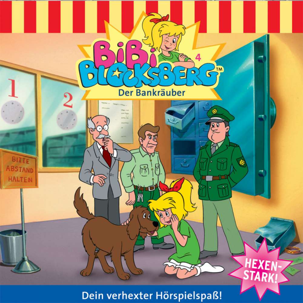 Cover von Bibi Blocksberg -  Folge 4 - Der Bankräuber