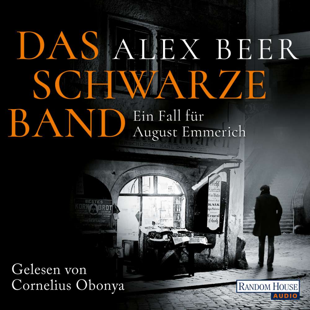 Cover von Alex Beer - Die Kriminalinspektor-Emmerich-Reihe - Band 4 - Das schwarze Band - Ein Fall für August Emmerich