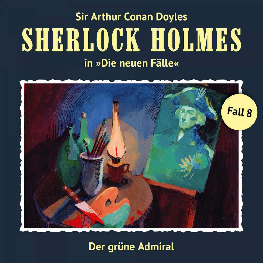 Cover von Sherlock Holmes - Fall 8 - Der grüne Admiral