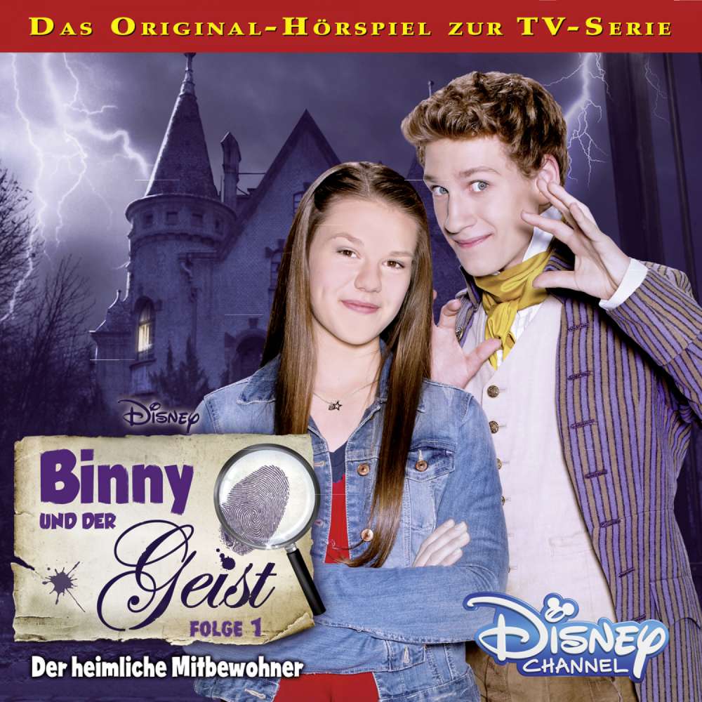 Cover von Binny und der Geist Hörspiel - Folge 1 - Der heimliche Mitbewohner