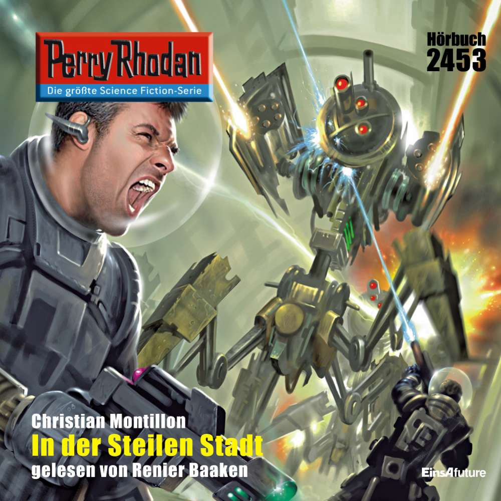 Cover von Christian Montillon - Perry Rhodan - Erstauflage 2453 - In der Steilen Stadt