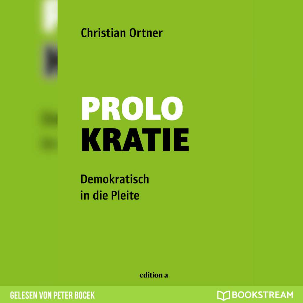 Cover von Christian Ortner - Prolokratie - Demokratisch in die Pleite