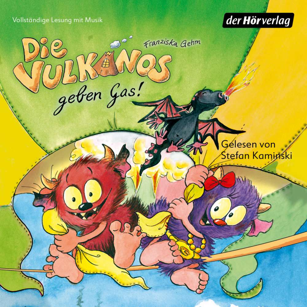 Cover von Franziska Gehm - Die Vulkanos - Folge 5 - Die Vulkanos geben Gas!