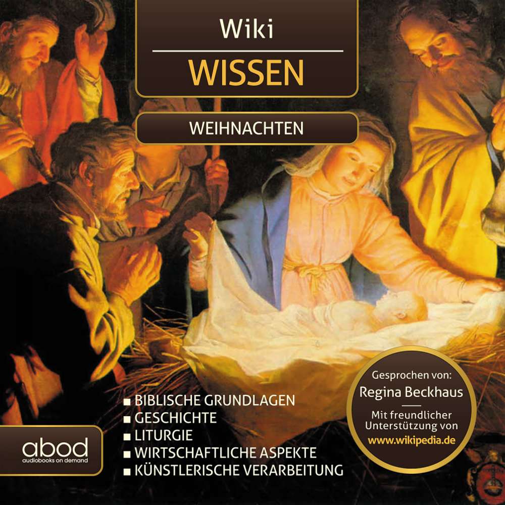 Cover von Wikipedia - Wikipedia Wissen - Weihnachten - Geschichte - Biblische Grundlagen - Liturgie - Wirtschaftliche Aspekte