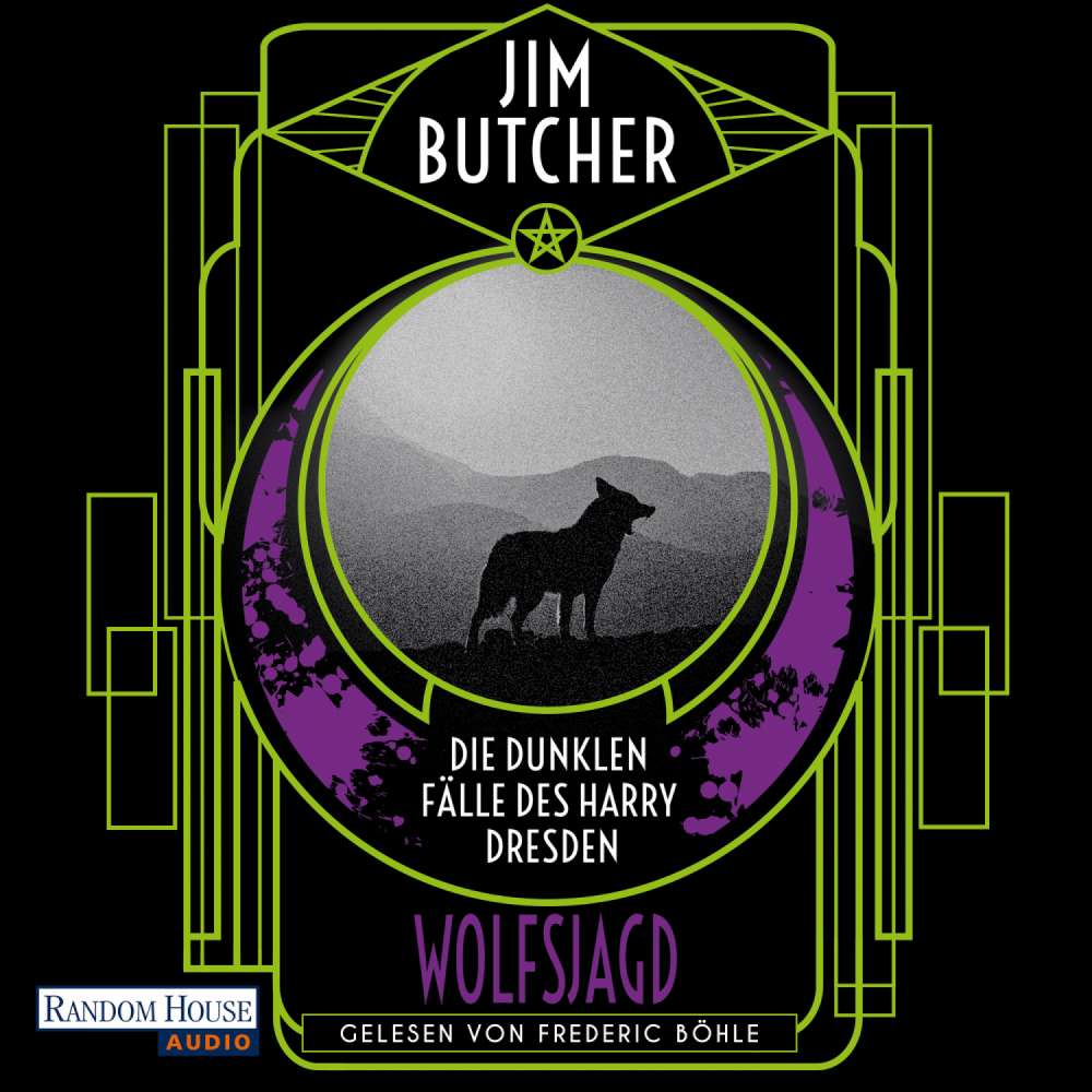 Cover von Jim Butcher - Die Harry-Dresden-Serie - Band 2 - Die dunklen Fälle des Harry Dresden - Wolfsjagd