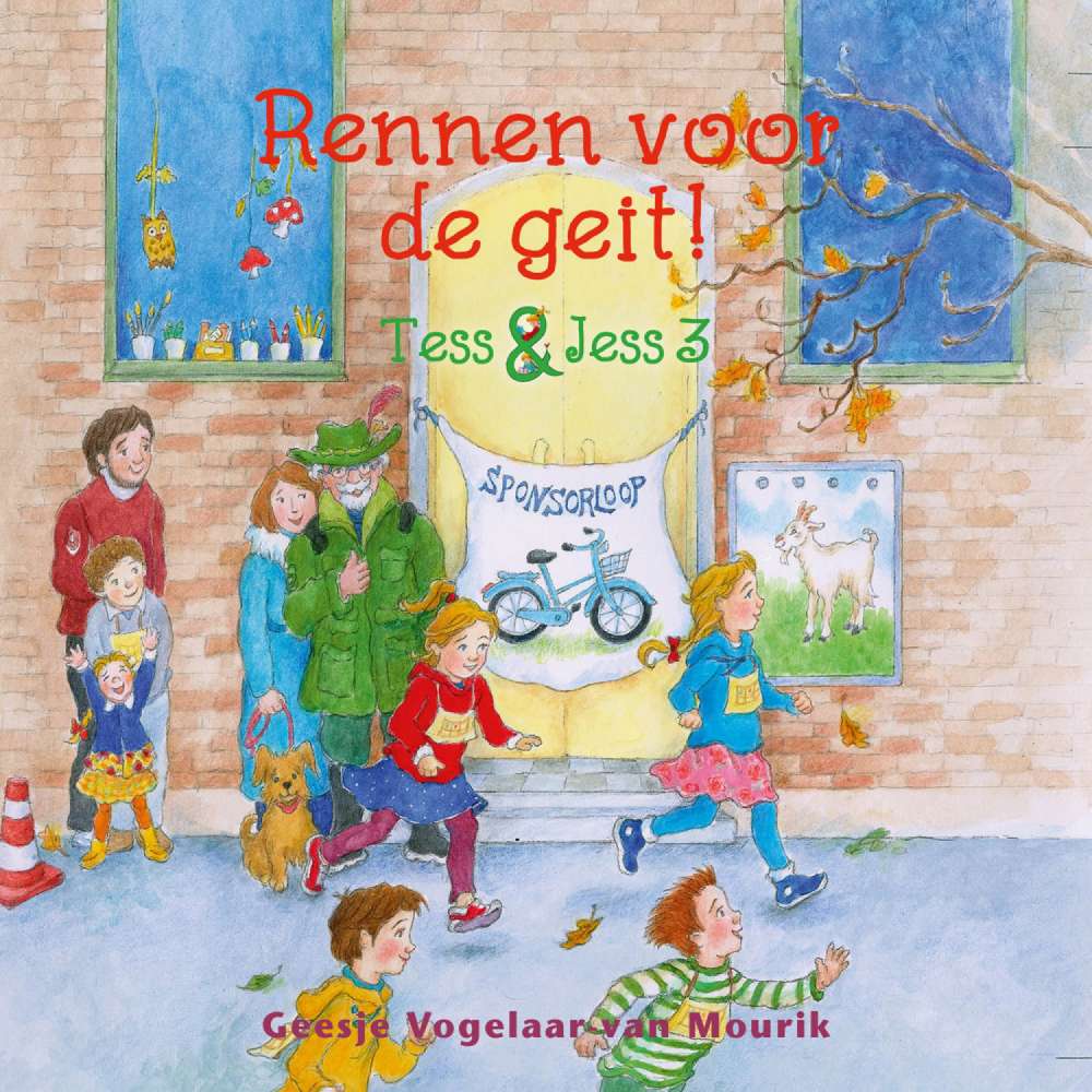 Cover von Geesje Vogelaar-van Mourik - Tess & Jess - Deel 3 - Rennen voor de geit!
