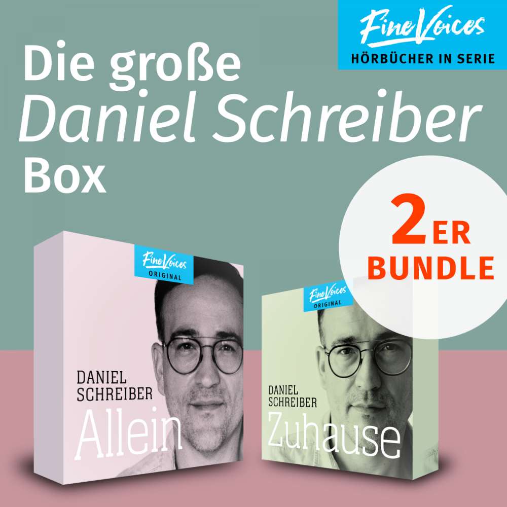 Cover von Daniel Schreiber - Die große Daniel Schreiber Box - Allein + Zuhause