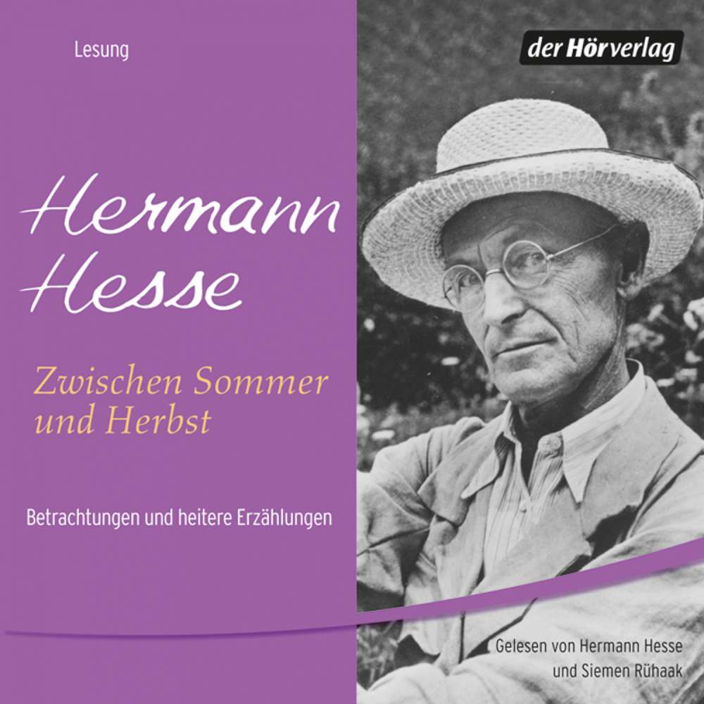 Cover von Hermann Hesse - Zwischen Sommer und Herbst - Betrachtungen und heitere Erzählungen