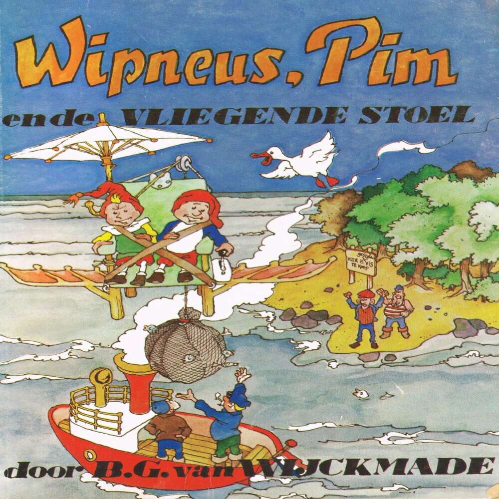 Cover von B.G. van Wijckmade - Wipneus en Pim - Deel 31 - Wipneus, Pim en de vliegende stoel