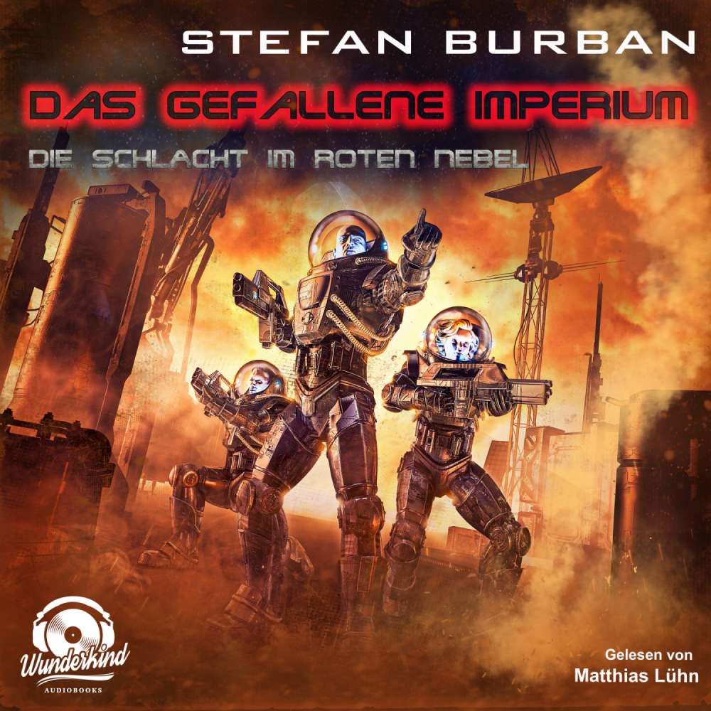 Cover von Stefan Burban - Das gefallene Imperium - Band 9 - Die Schlacht im Roten Nebel