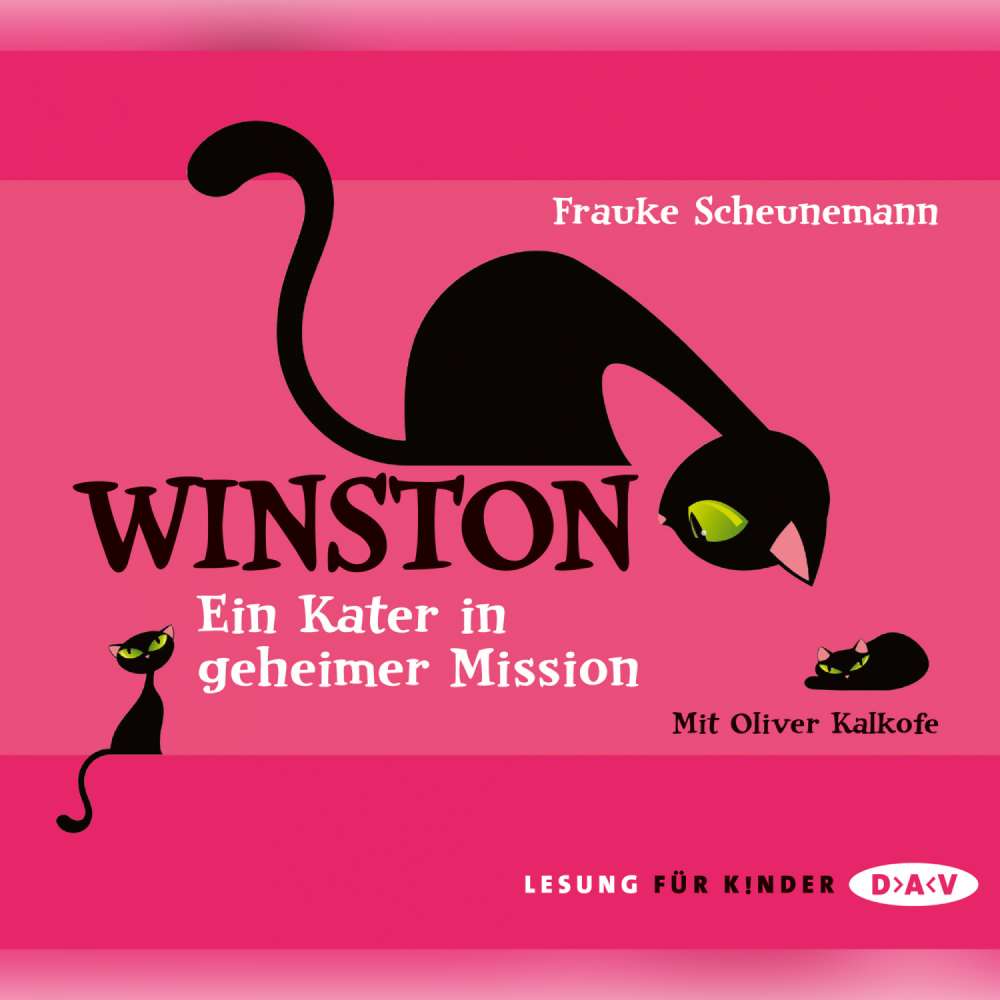 Cover von Frauke Scheunemann - Winston - Ein Kater in geheimer Mission