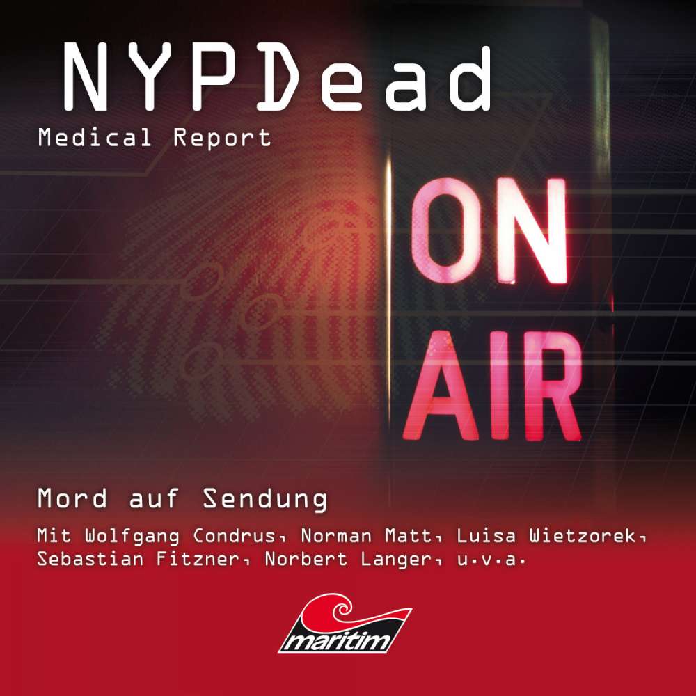 Cover von NYPDead - Medical Report - Folge 13 - Mord auf Sendung