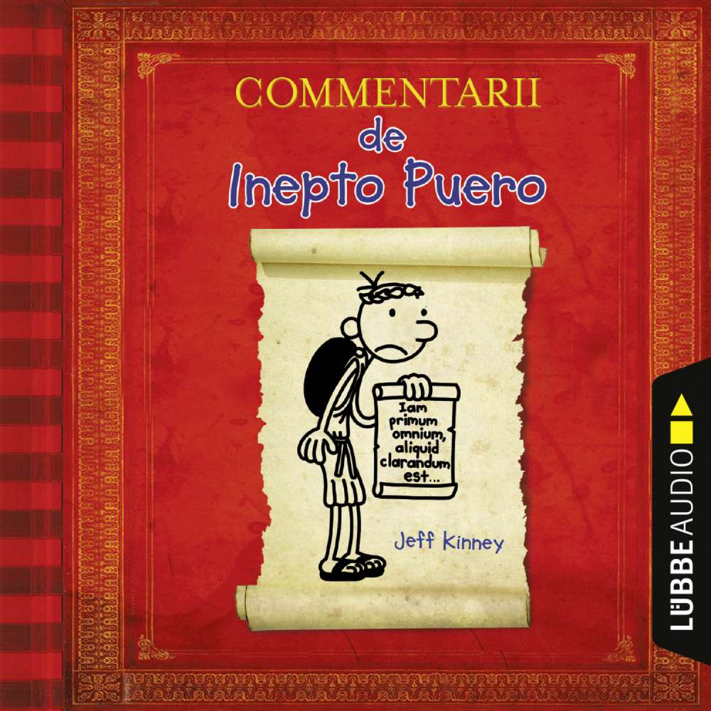 Cover von Jeff Kinney - Commentarii de Inepto Puero - Gregs Tagebuch auf Latein