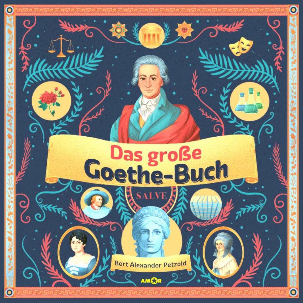 Cover von Bert Alexander Petzold - Das große Goethe-Buch - Ein Wissensabenteuer über Johann Wolfgang von Goethe