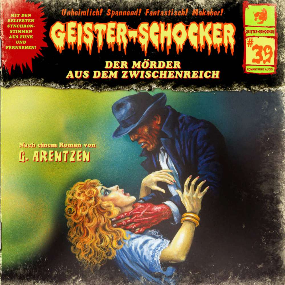 Cover von Geister-Schocker - Folge 39 - Der Mörder aus dem Zwischenreich